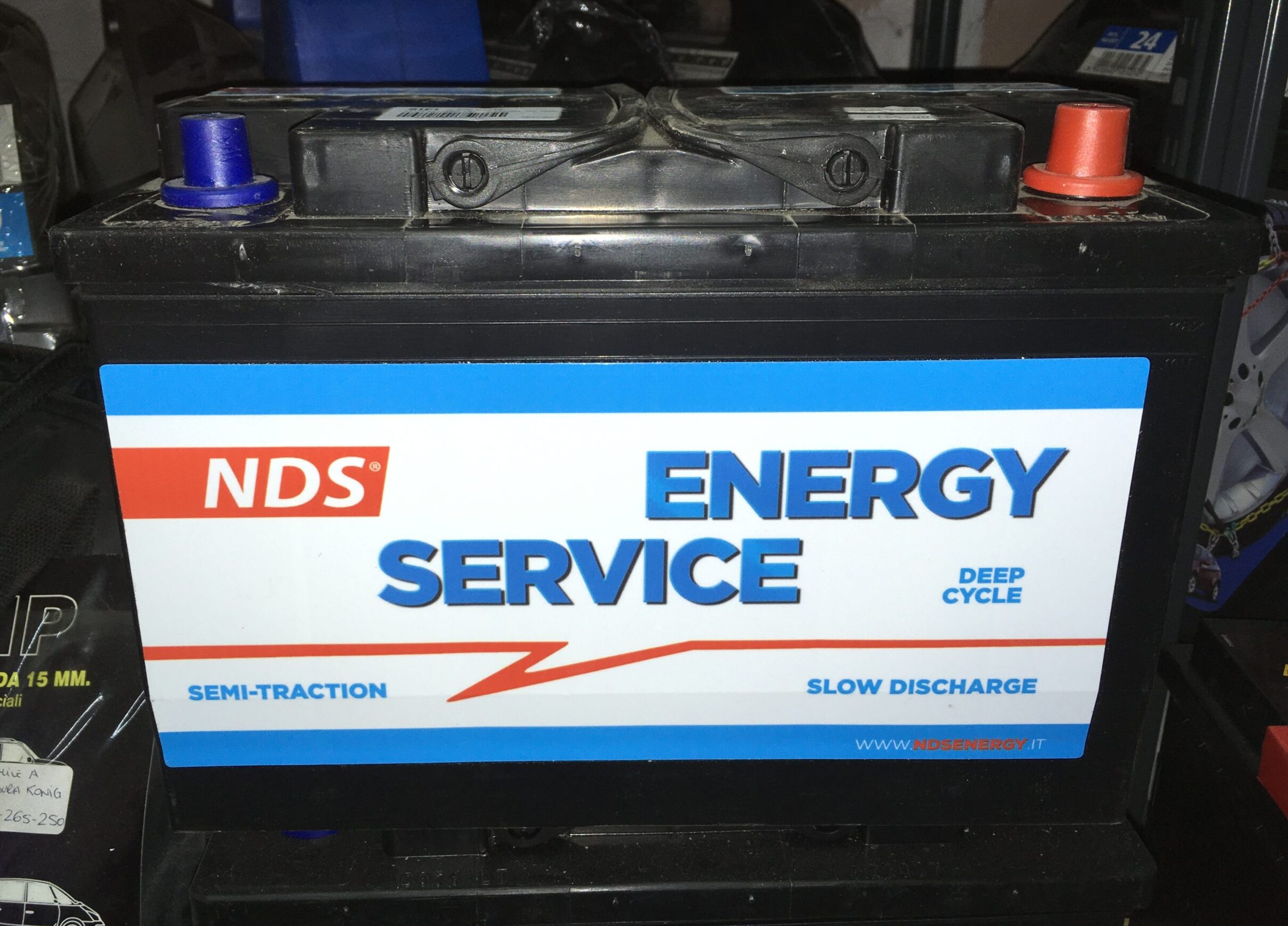 Batteria energy service 100 ah NDS ES100